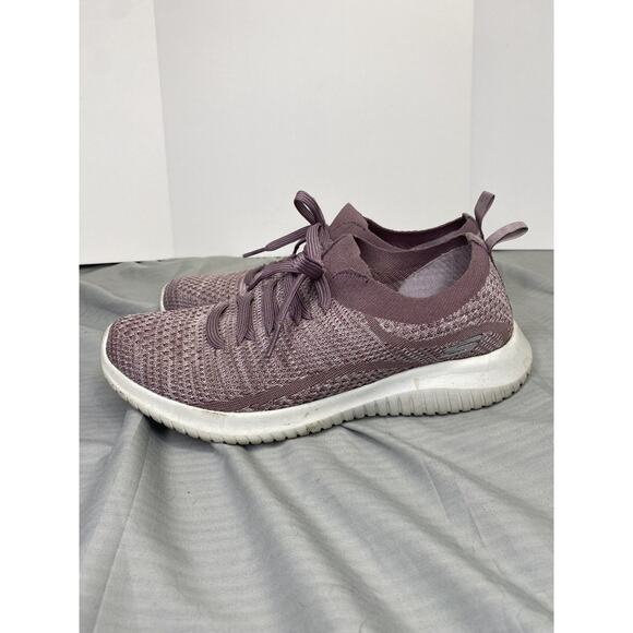 Skechers Air Cooled Women’s Sz. 8.5 Purple Sneakers - Picture 2 of 6